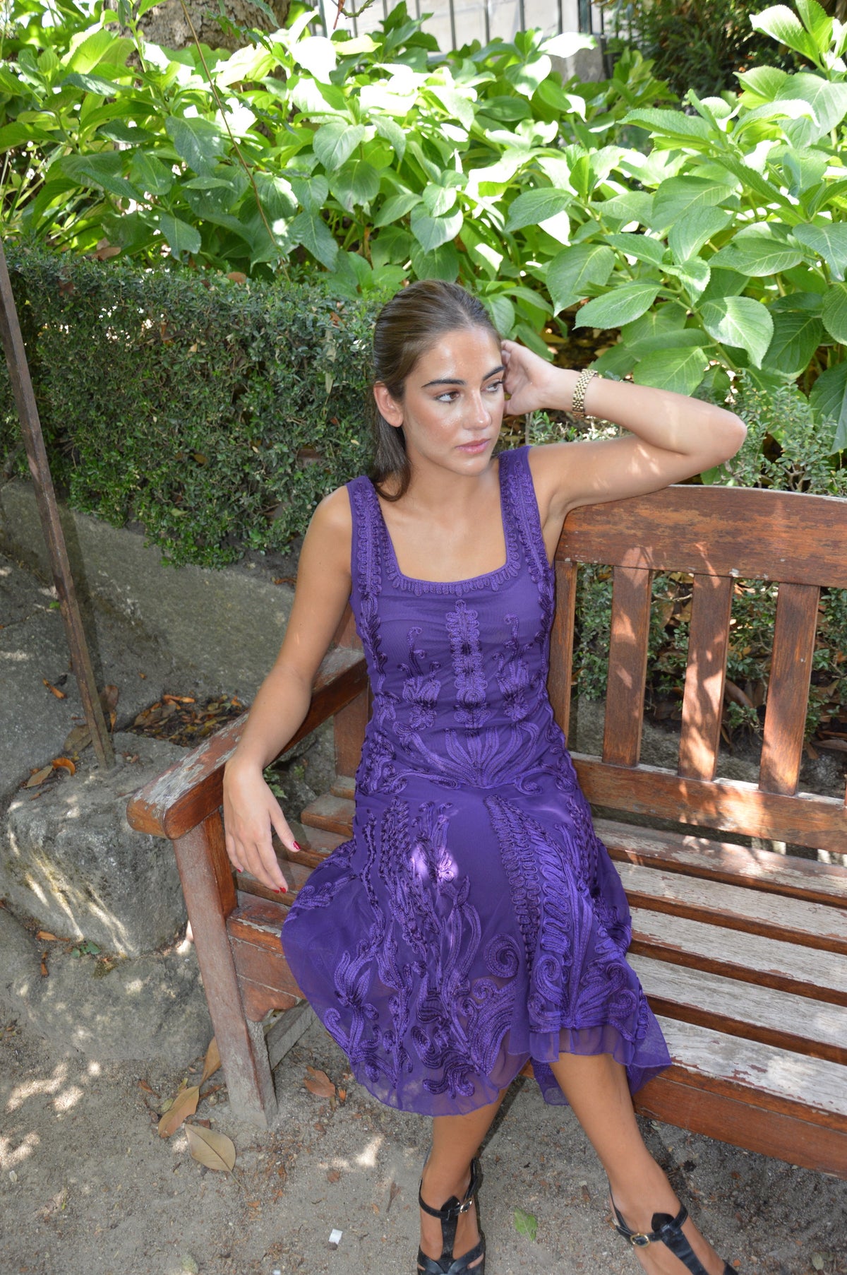 Vestido Salvia
